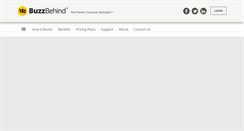 Desktop Screenshot of buzzbehind.com